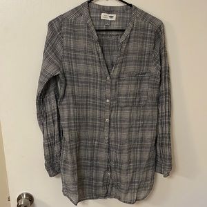 Old Navy Medium tunic button down